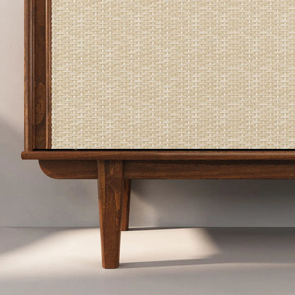 Aparador Buffet 175CM con Ratan Serena - Madera Maciza