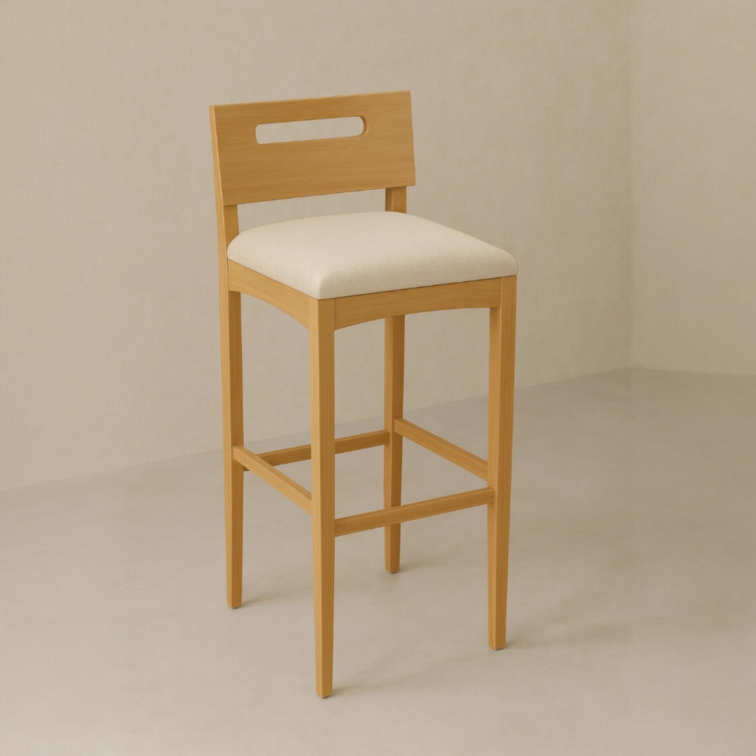 Banqueta Mia - Madera Maciza