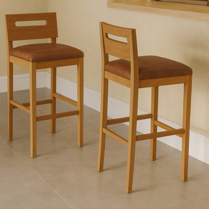 Banqueta Mia - Madera Maciza