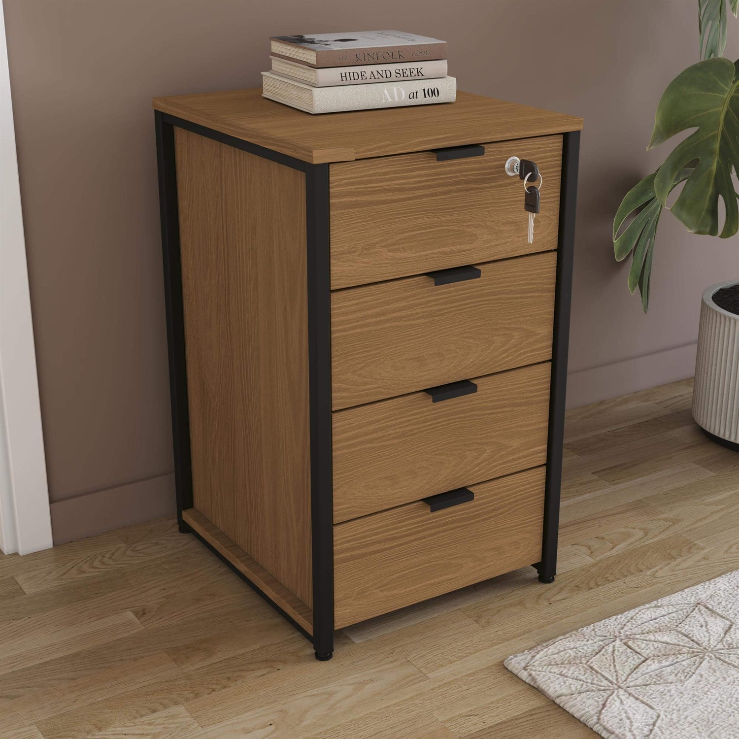 Cajonera con llave - Linea Industrial