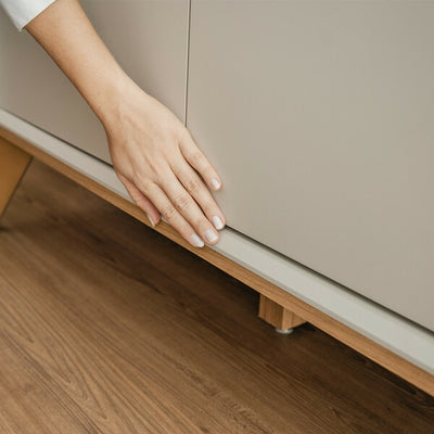 Aparador Recibidor Aura 140cm - Patas en madera maciza