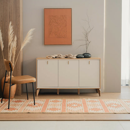 Aparador Recibidor Aura 140cm - Patas en madera maciza