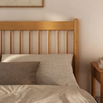 Cabecera de Cama Caroline Queen Madera Maciza Ripado 170cm