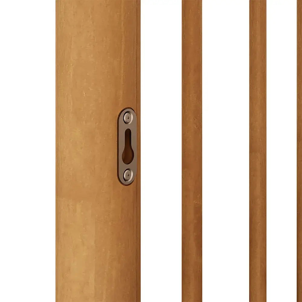 Cabecera de Cama Caroline Queen Madera Maciza Ripado 170cm