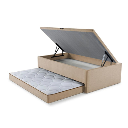 Cama Marinera con baúl + Colchón 1 Plaza
