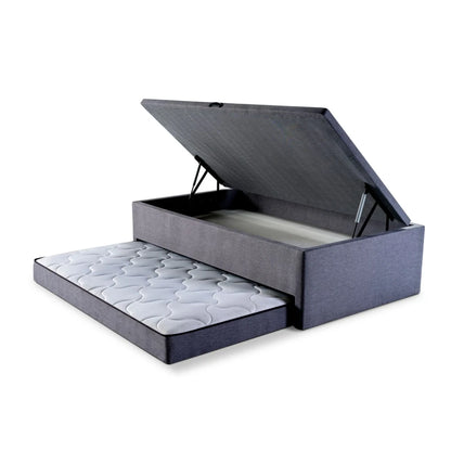 Cama Marinera con baúl + Colchón 1 Plaza