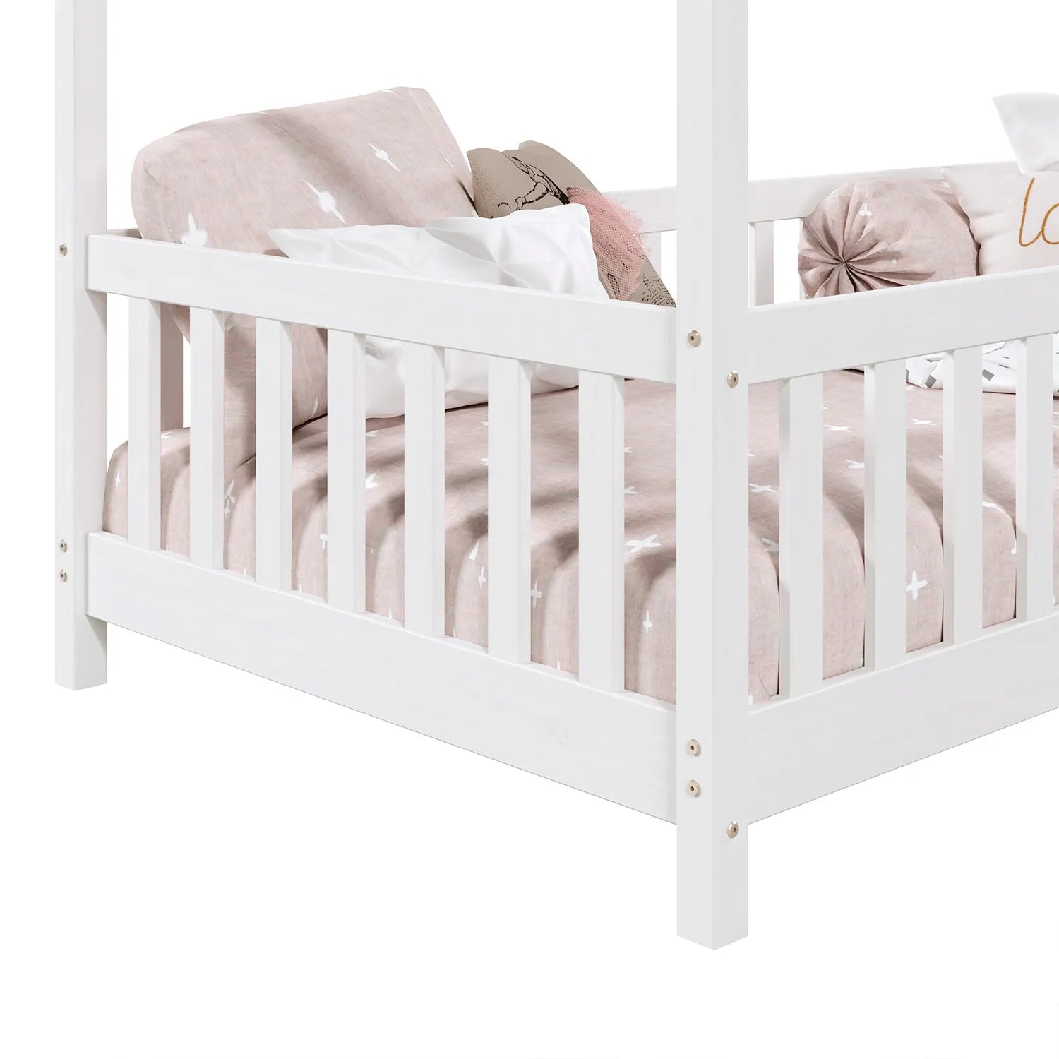Cama Infantil Montessori Florencia- Madera Maciza