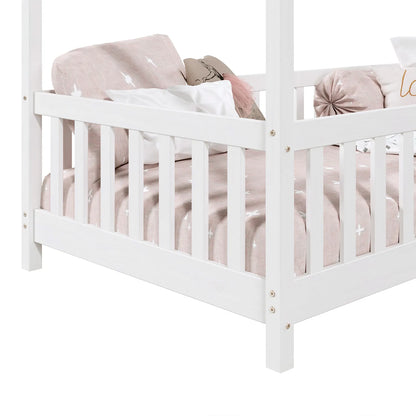 Cama Infantil Montessori Florencia- Madera Maciza