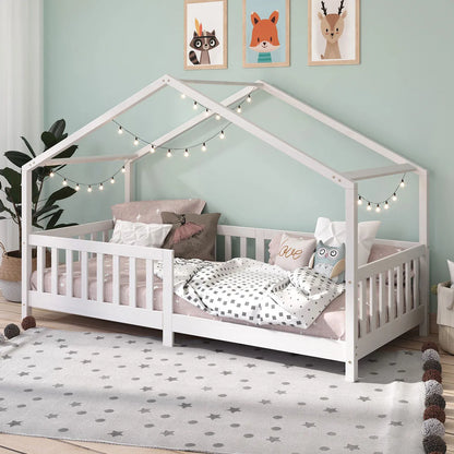 Cama Infantil Montessori Florencia- Madera Maciza