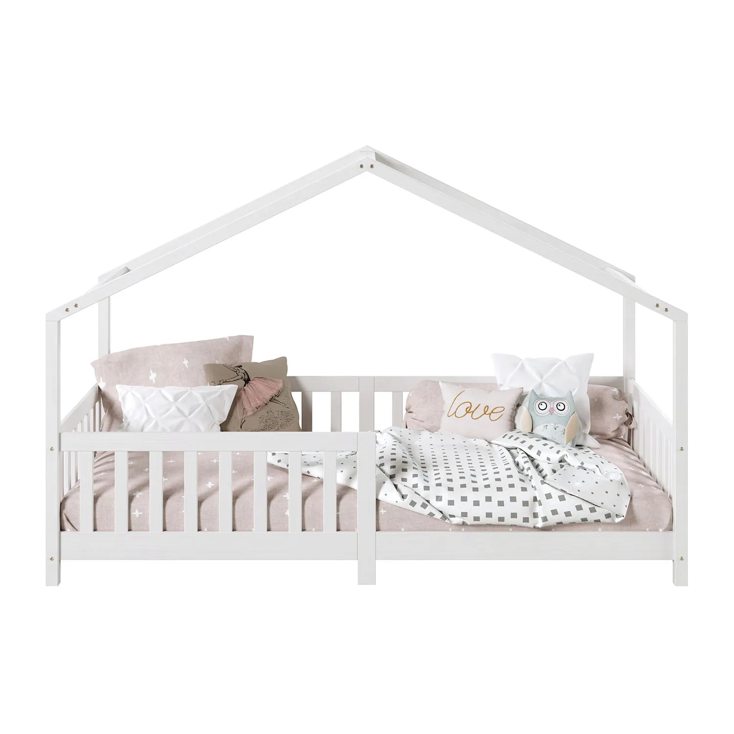 Cama Infantil Montessori Florencia- Madera Maciza