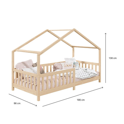 Cama Infantil Montessori Florencia- Madera Maciza