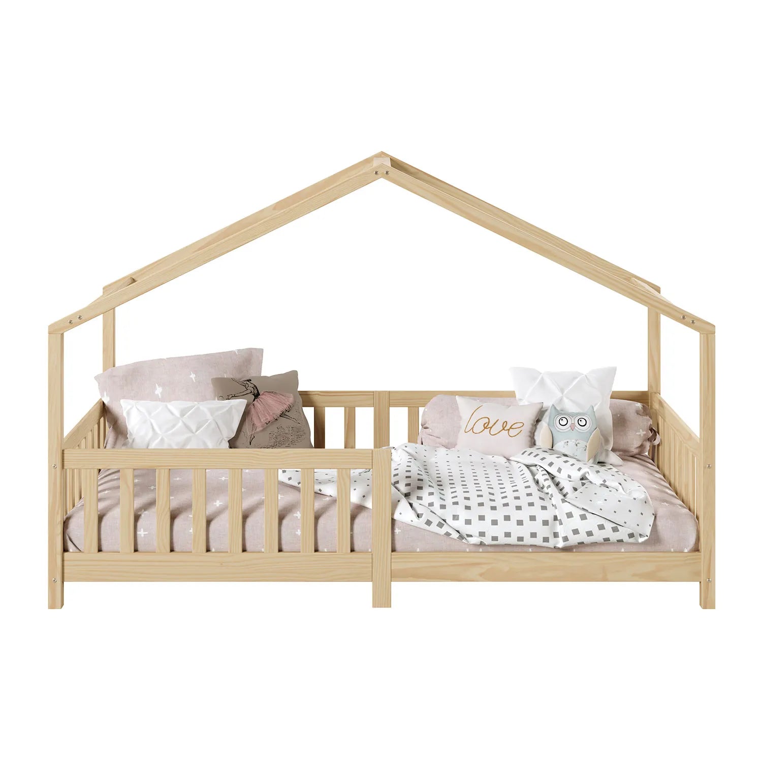 Cama Infantil Montessori Florencia- Madera Maciza