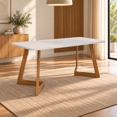 Mesa de Comedor Catania 1.80cm - Madera Maciza