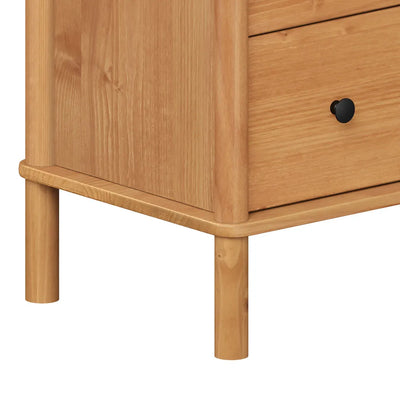 Comoda Apama 130CM 6 Cajones - Madera Maciza