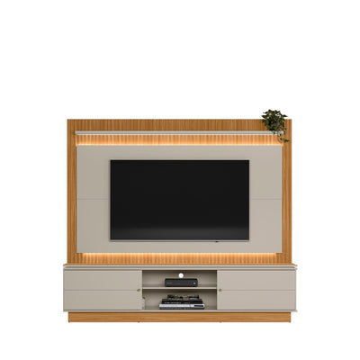 Rack con Panel Guararapes 215cm con kit Led MDF/MDP