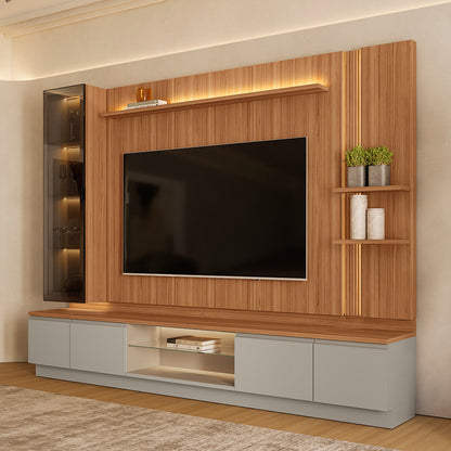 Conjunto Modular - Magnum 290CM - Cristalero con Led