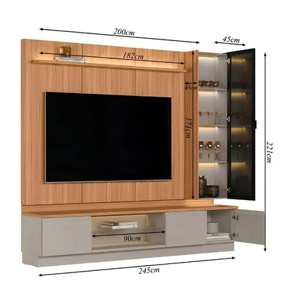 Conjunto Modular - Magnum 245CM - Cristalero Led