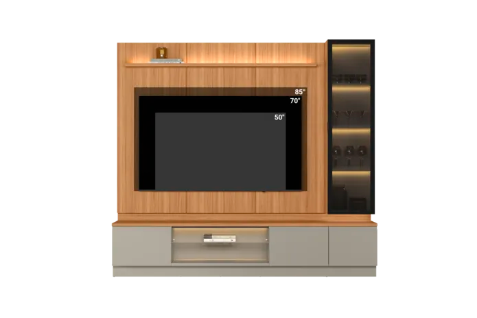 Conjunto Modular - Magnum 245CM - Cristalero Led