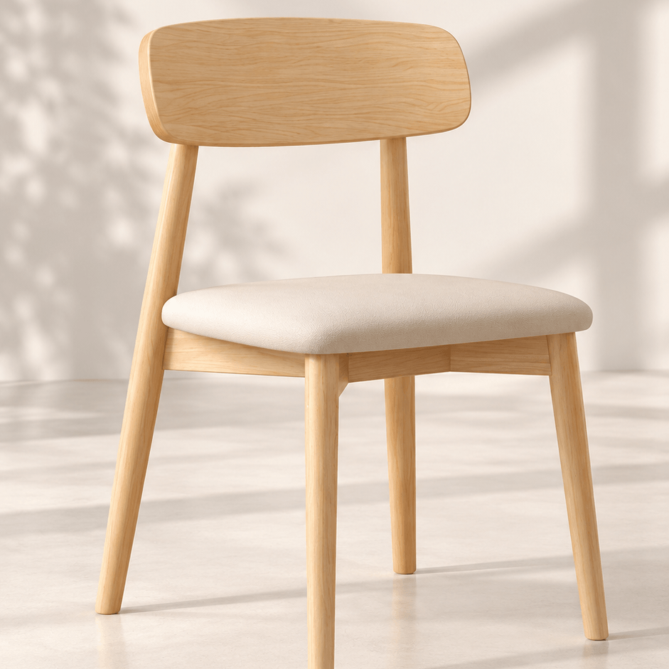 Silla de Comedor Dann - Madera Maciza