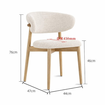 Juego de Comedor Oslo con 4 sillas Mia en Lino