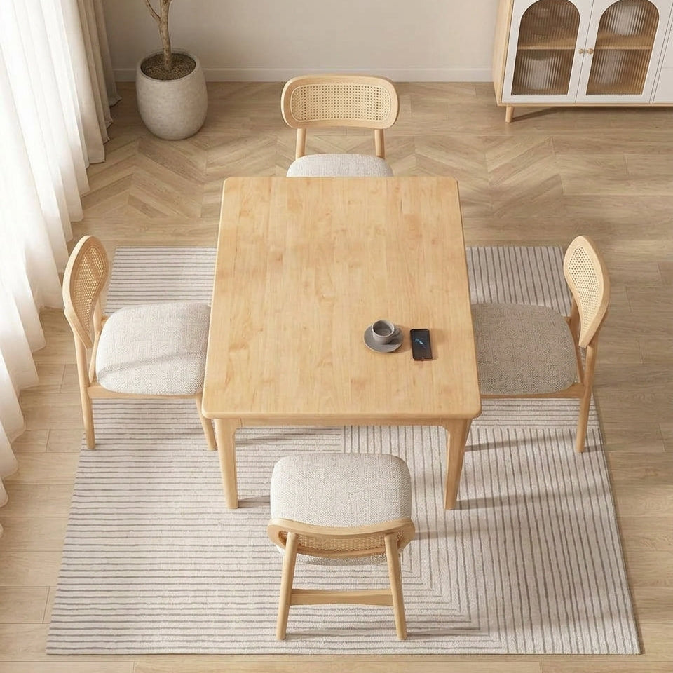 Juego de Comedor Arlo 1.20cm con 4 Sillas Olin