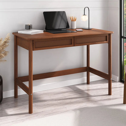 Escritorio 110cm Ratan Bilbao - Madera Maciza