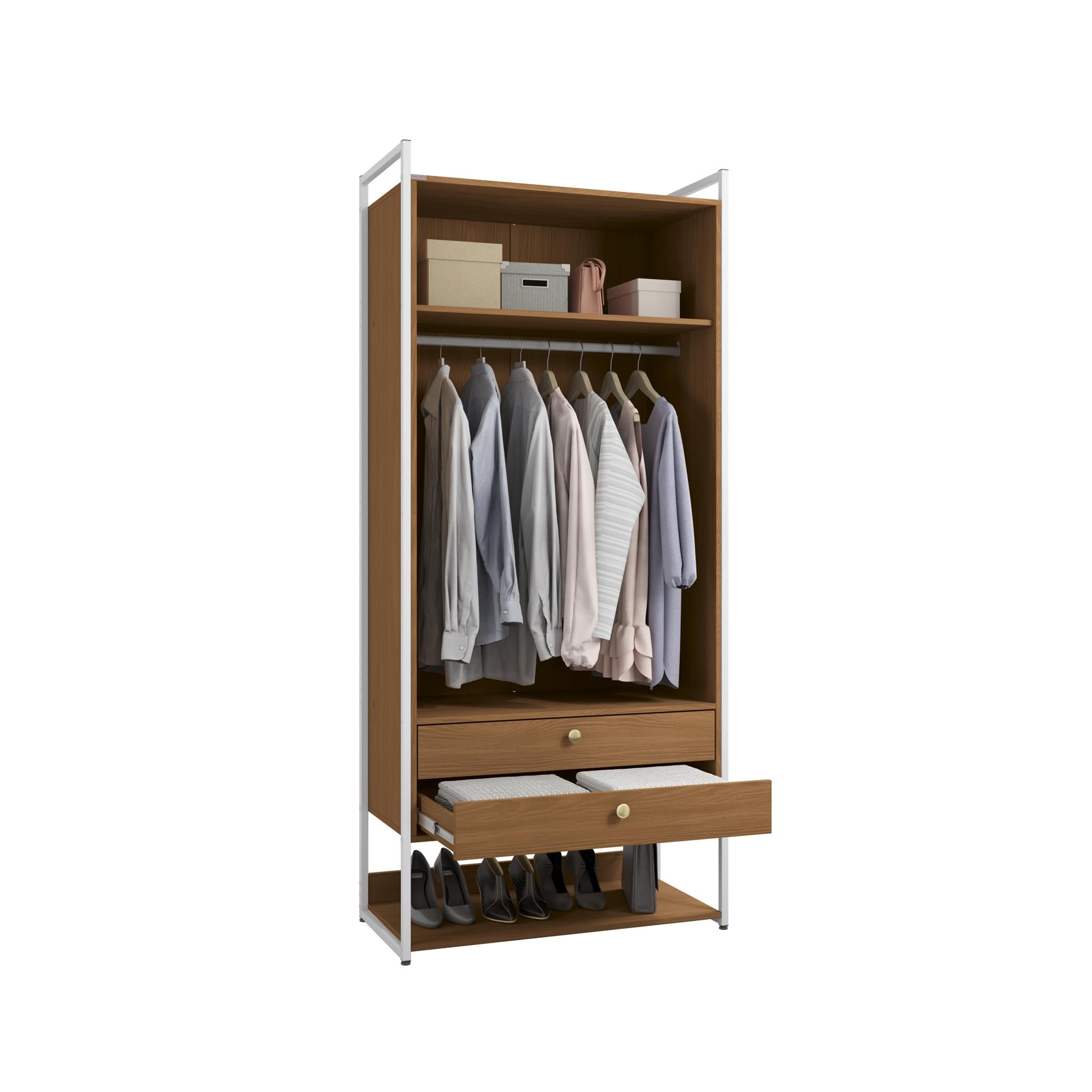 Combo Closet Abierto Modular P48 y P49 - Linea Industrial