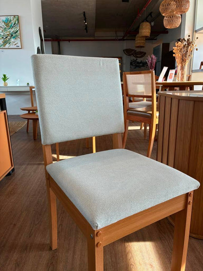 Juego de Comedor Alva 120cm con 4 Sillas Luna