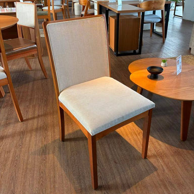 Juego de Comedor Mira con Vidrio Sobrepuesto con 6 Sillas Lara