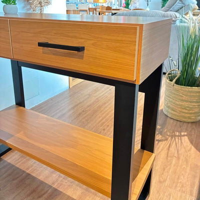 Aparador 2 Cajones 90CM - Linea Factory 100% MDF