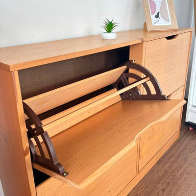 Zapatera Vertical 24 Pares Bali - Madera Maciza