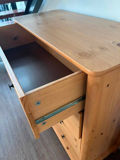 Comoda Apama 90CM 4 Cajones - Madera Maciza