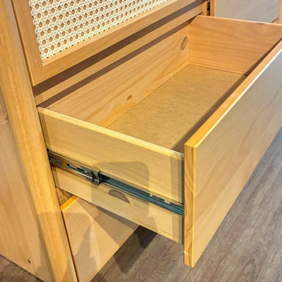 Comoda Semira Rattan - Madera Maciza