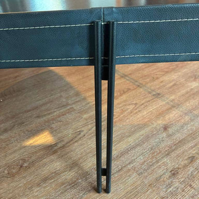 Mesa Ratona Monaco 93cm Cuero/MDF