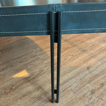 Mesa Ratona Monaco 93cm Cuero/MDF