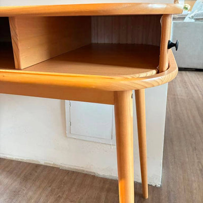 Escritorio Jani con Rolltop - Madera Maciza