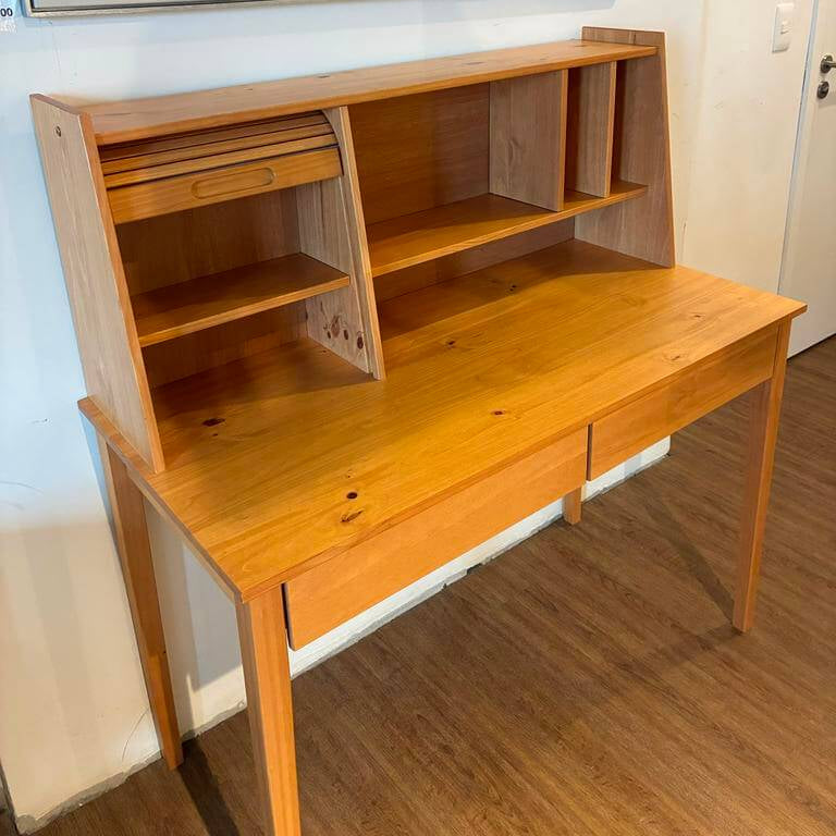 Escritorio Alice 110CM 2 Cajones - Madera Maciza