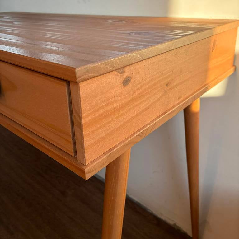Escritorio 110cm Retro Milan - Madera Maciza