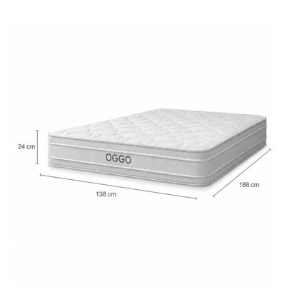 Colchon Oggo Mega White - 2 plazas