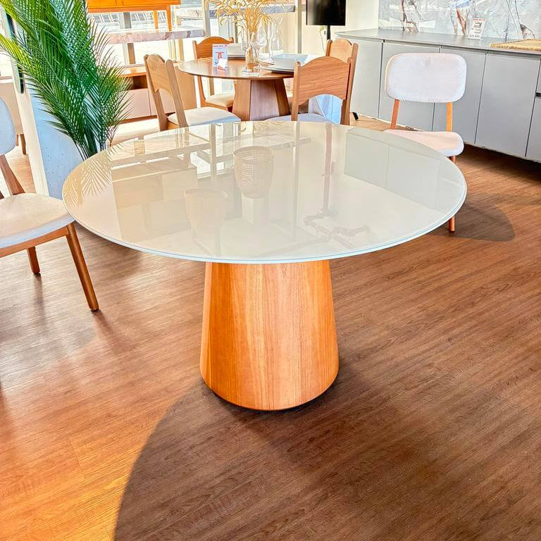 Mesa de Comedor Zara - Línea Manhattan - Marrón