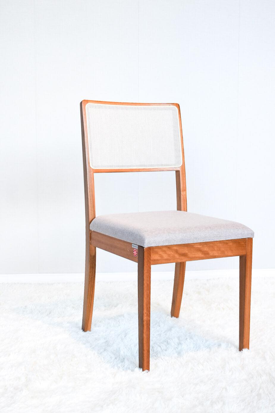 X2 Silla Lola Madera Maciza Ratan Natural