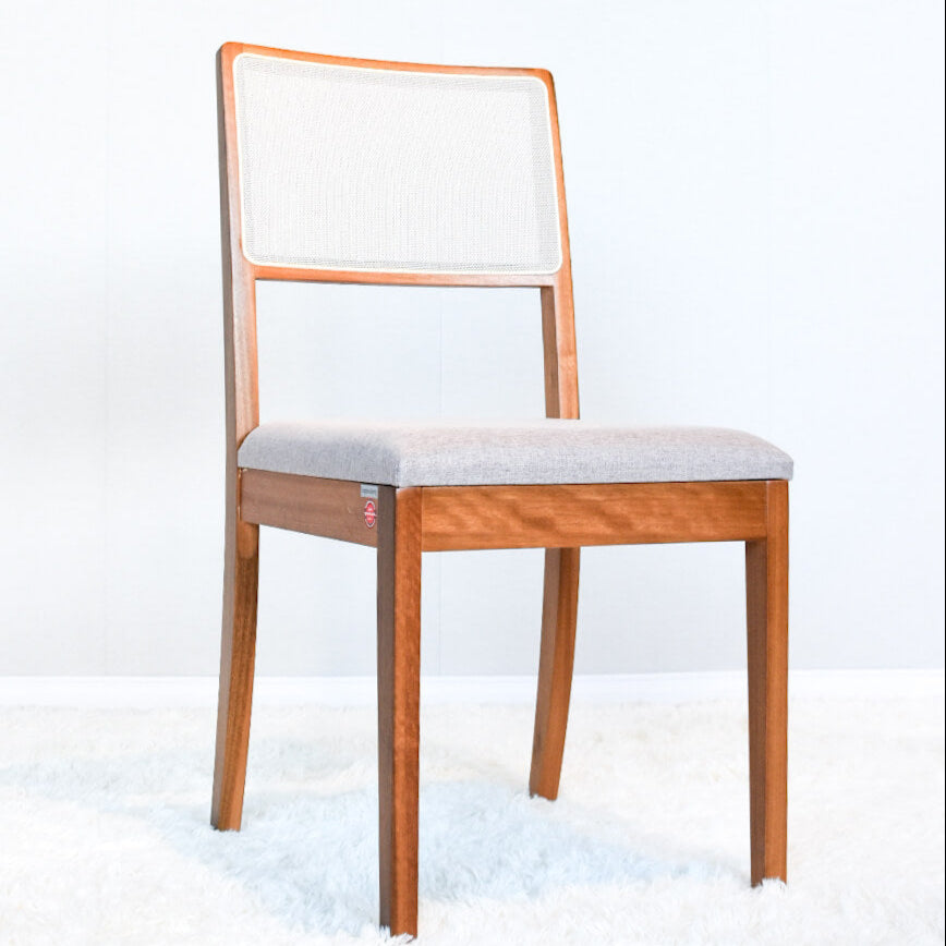 X2 Silla Lola Madera Maciza Ratan Natural