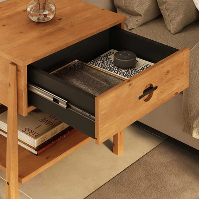 Mesa de Luz Ader - Madera Maciza