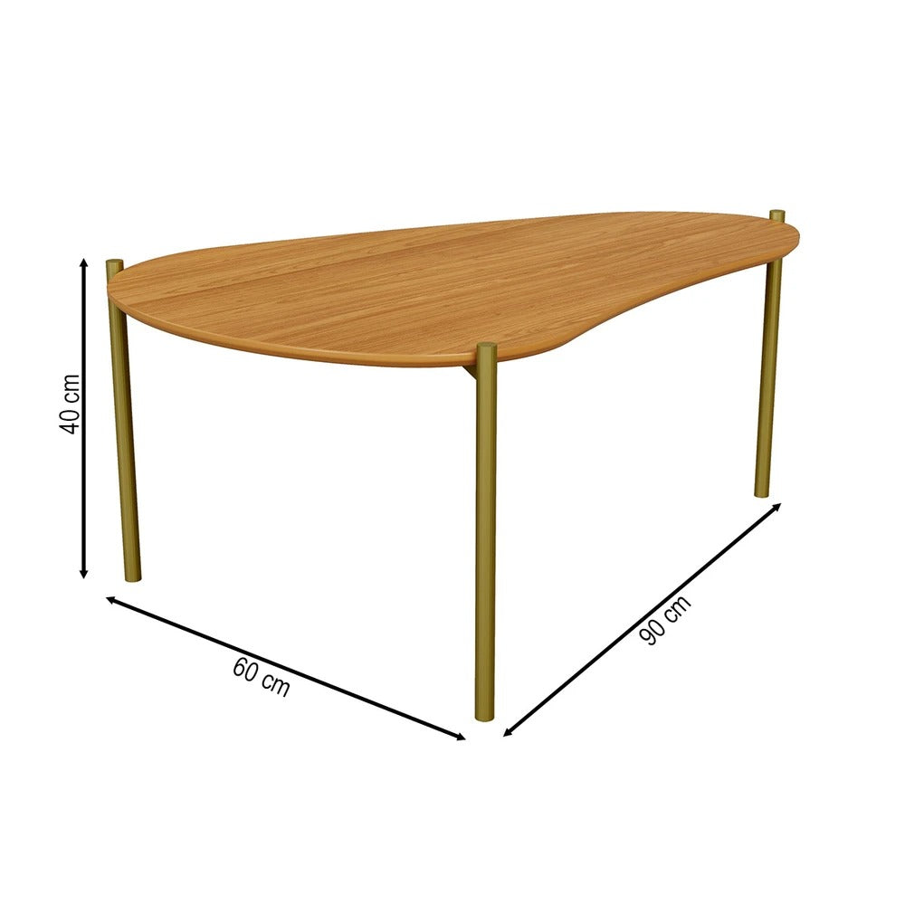 Mesa Ratona Organica Florencia 90CM Alta