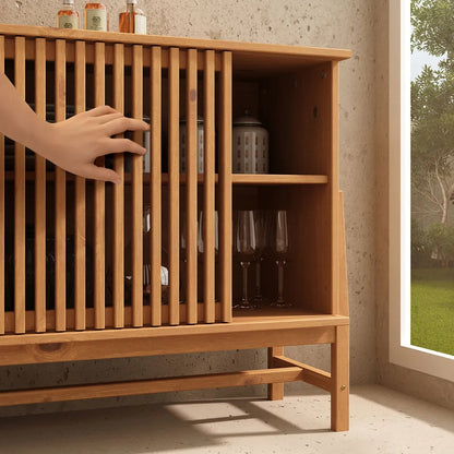 Aparador Buffet 145CM Ader - Madera Maciza