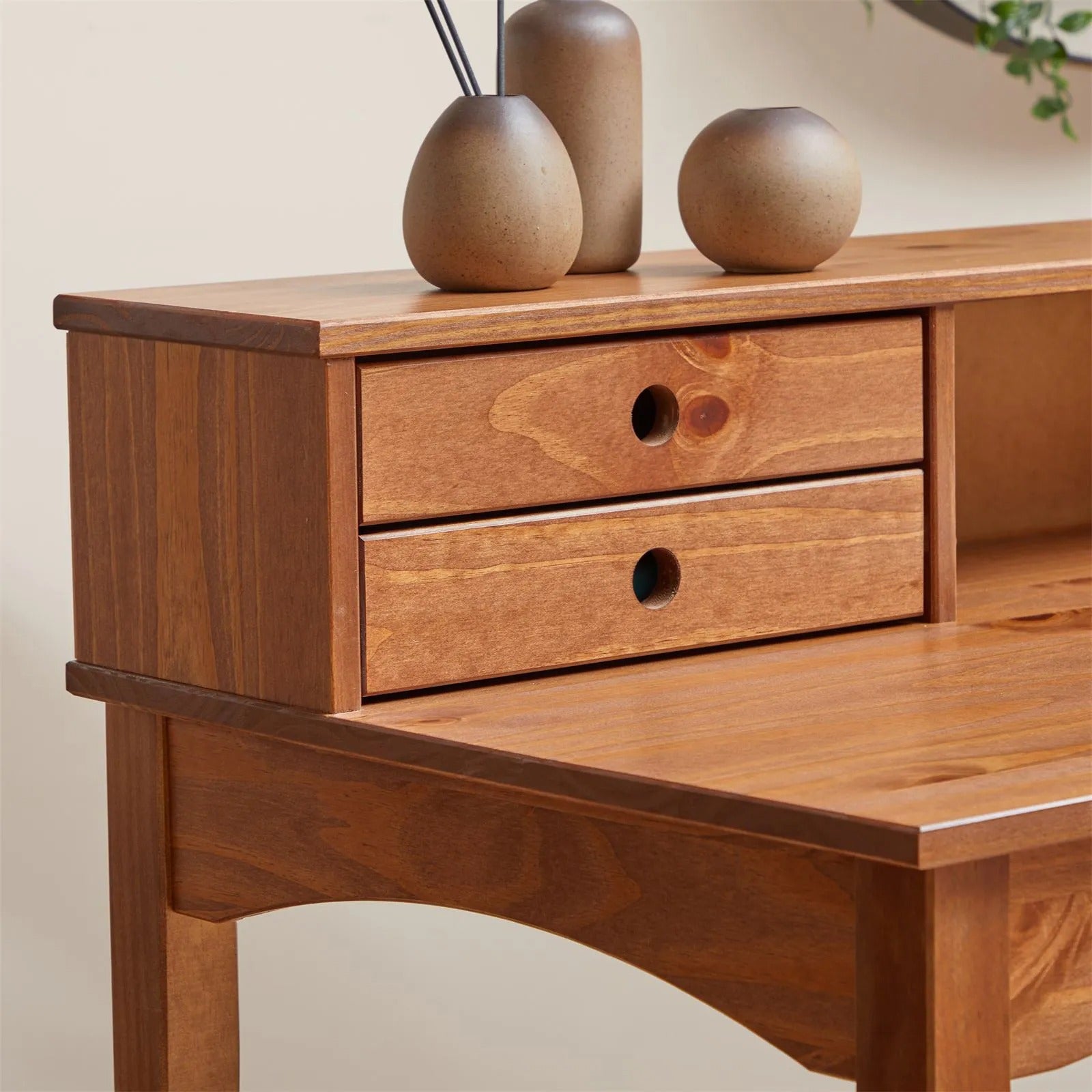 Escritorio 110cm Milan - Madera Maciza