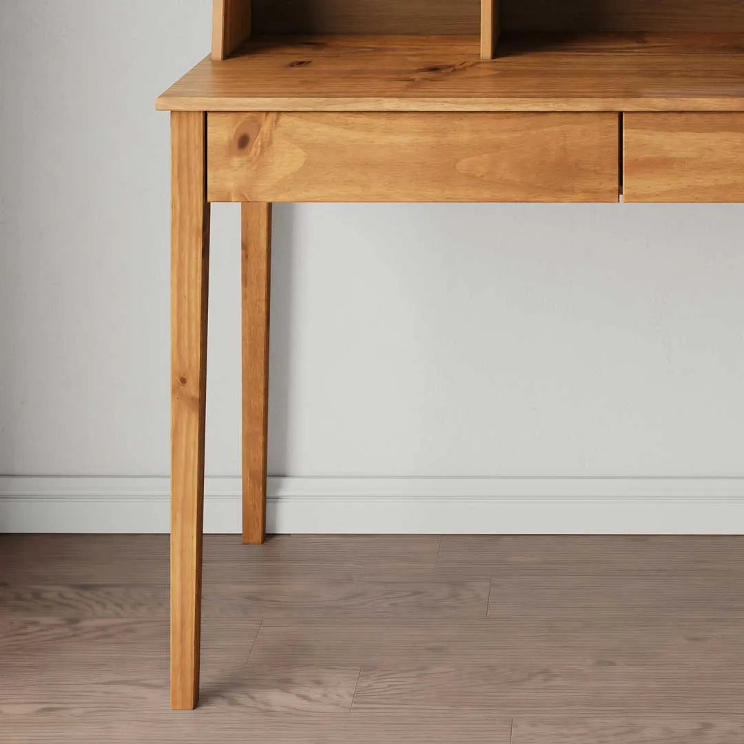 Escritorio Alice 110CM 2 Cajones - Madera Maciza