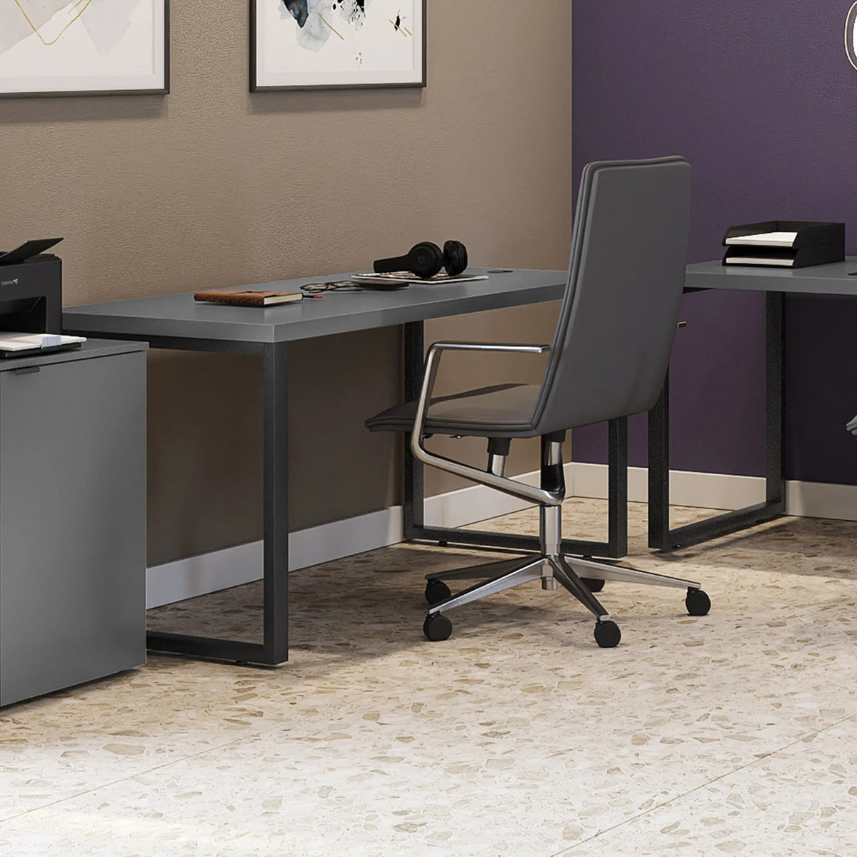 MESA ESCRITORIO INDUSTRIAL PREMIUM DIRECTOR 120CM