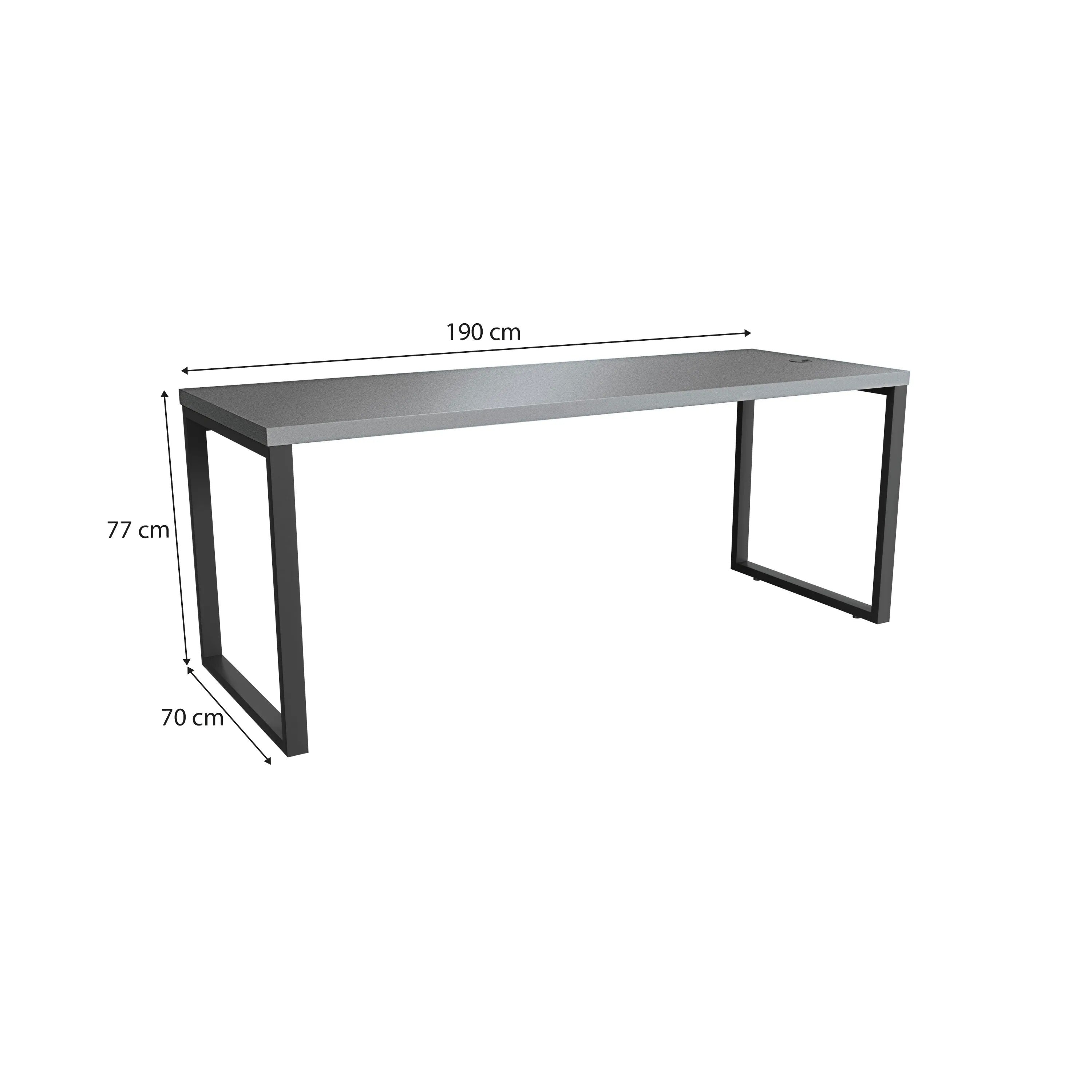 MESA ESCRITORIO INDUSTRIAL PREMIUM DIRECTOR 190CM