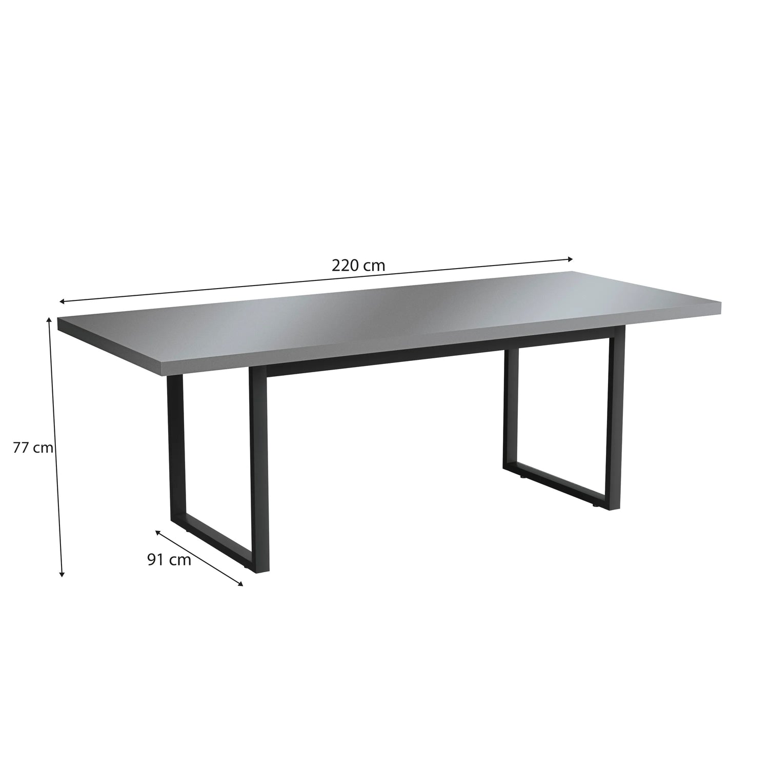 Mesa de Reunion 220CM - Oficina Premium